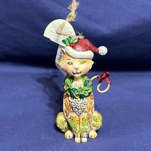Jim Shore Heartwood Creek Cat Ornament
